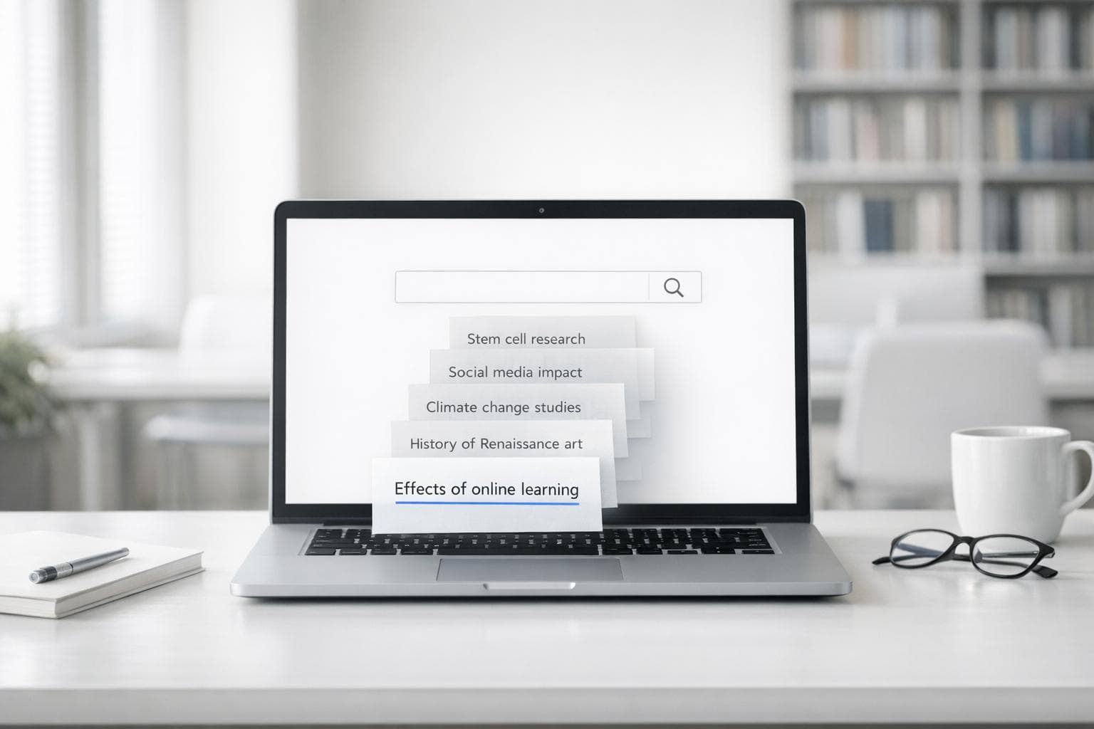 How User Intent Prediction Improves Academic Research