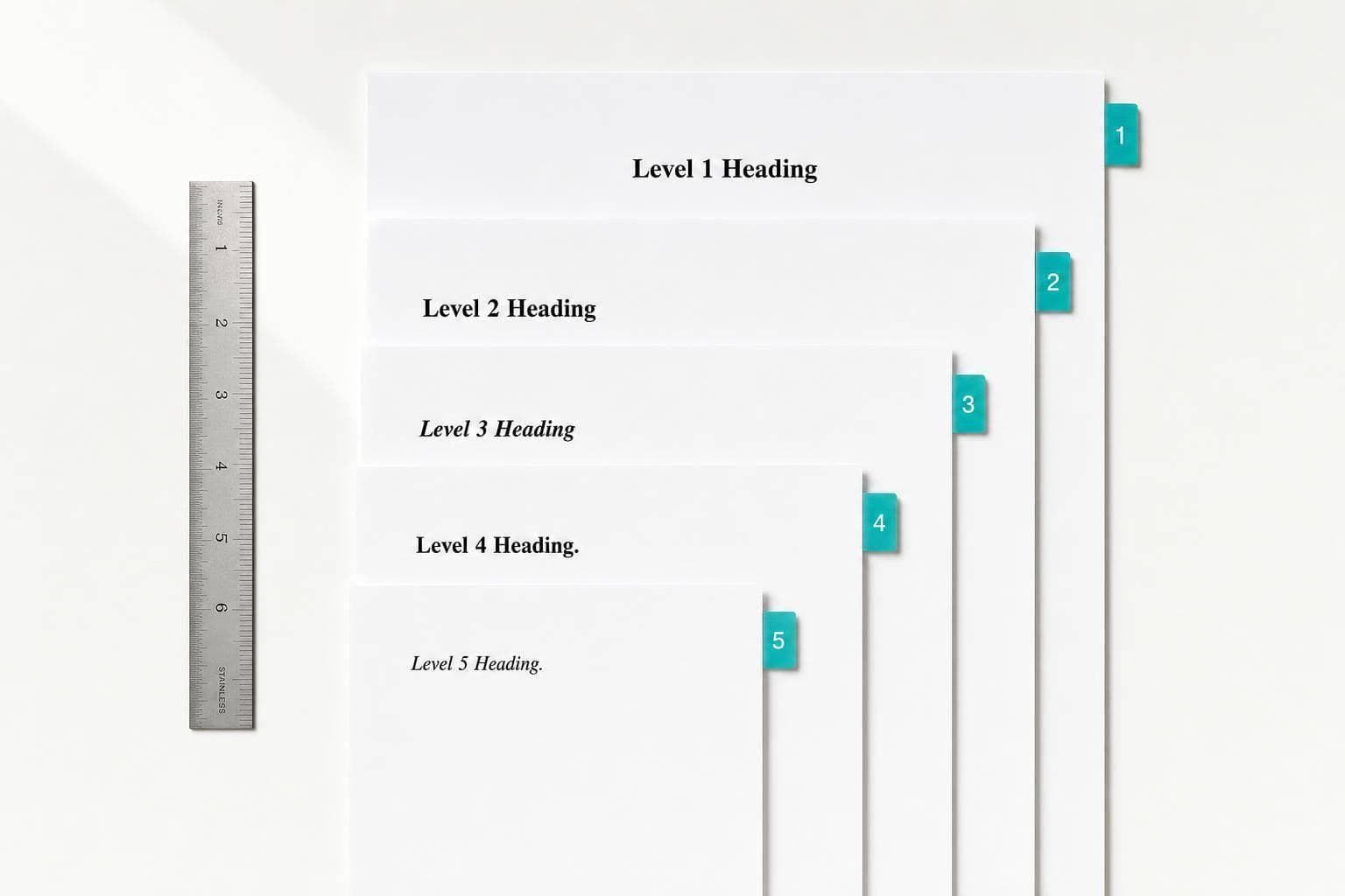 APA Headings: Levels 1–5 Formatting Guide With Visual Examples