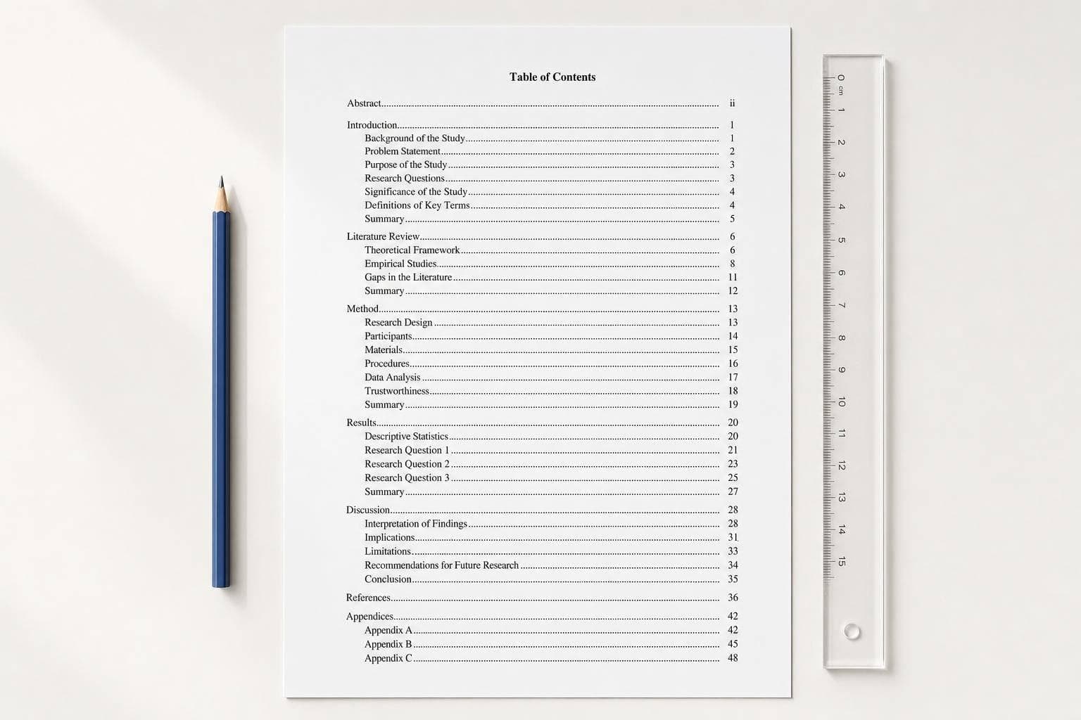 How to Create an APA Table of Contents (Student and Professional Papers)