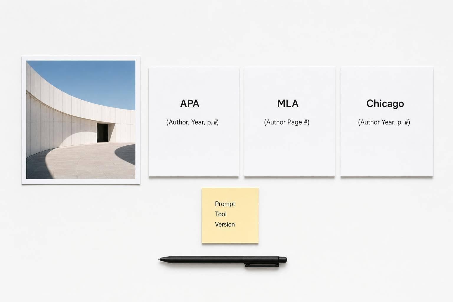 How to Cite Images in APA, MLA, and Chicago (Including AI-Generated Images)