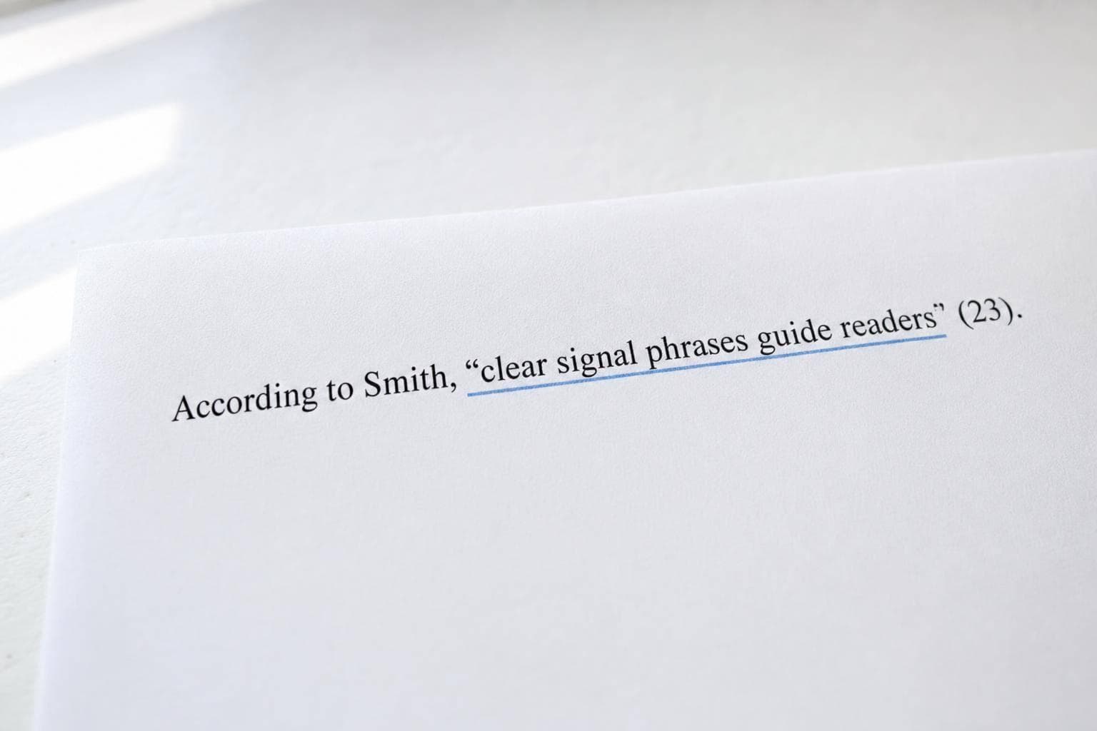 Integrating Quotes in MLA: Signal Phrases, Punctuation, and Examples