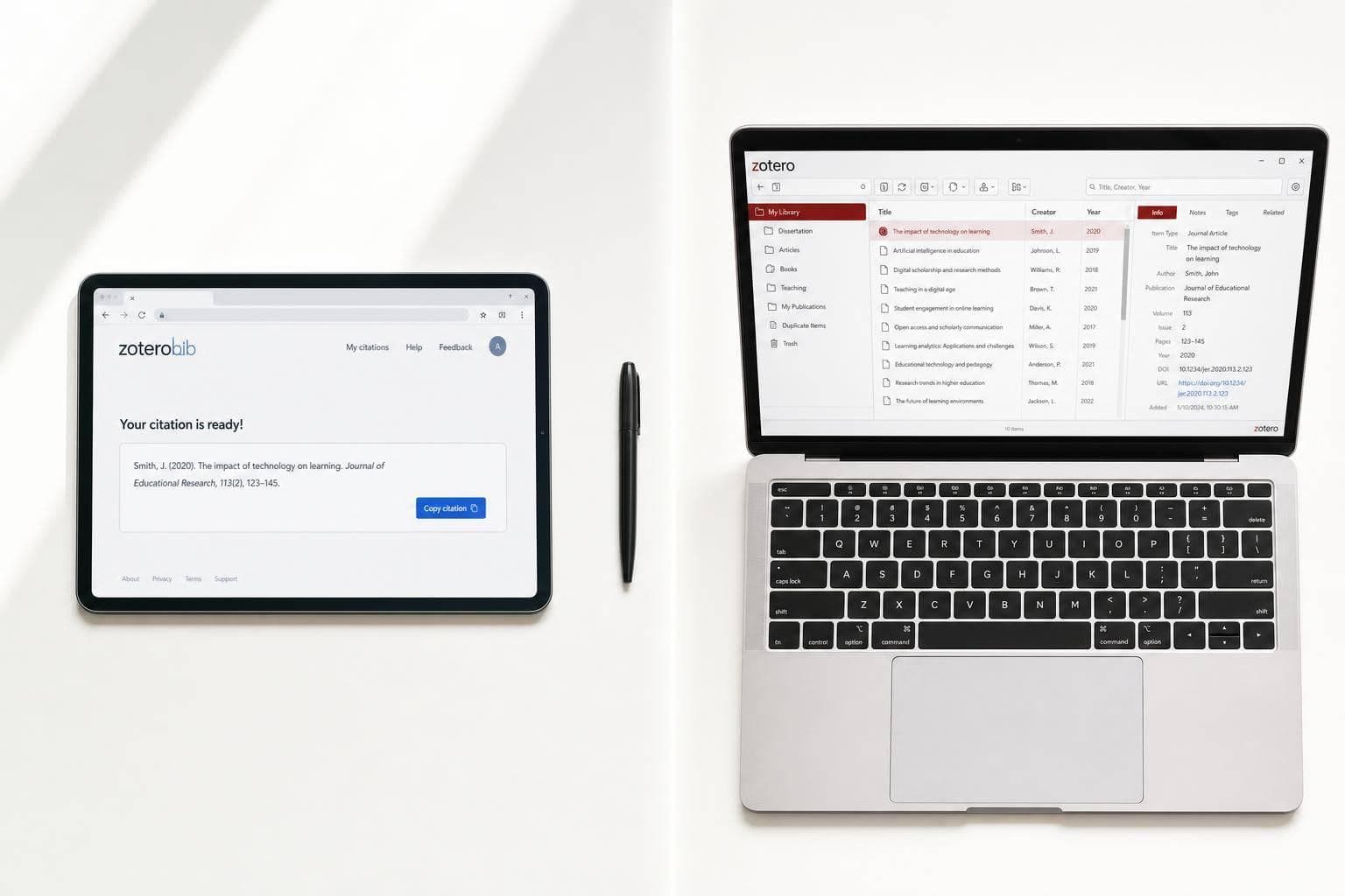 ZoteroBib vs Zotero: Which One Do You Actually Need?