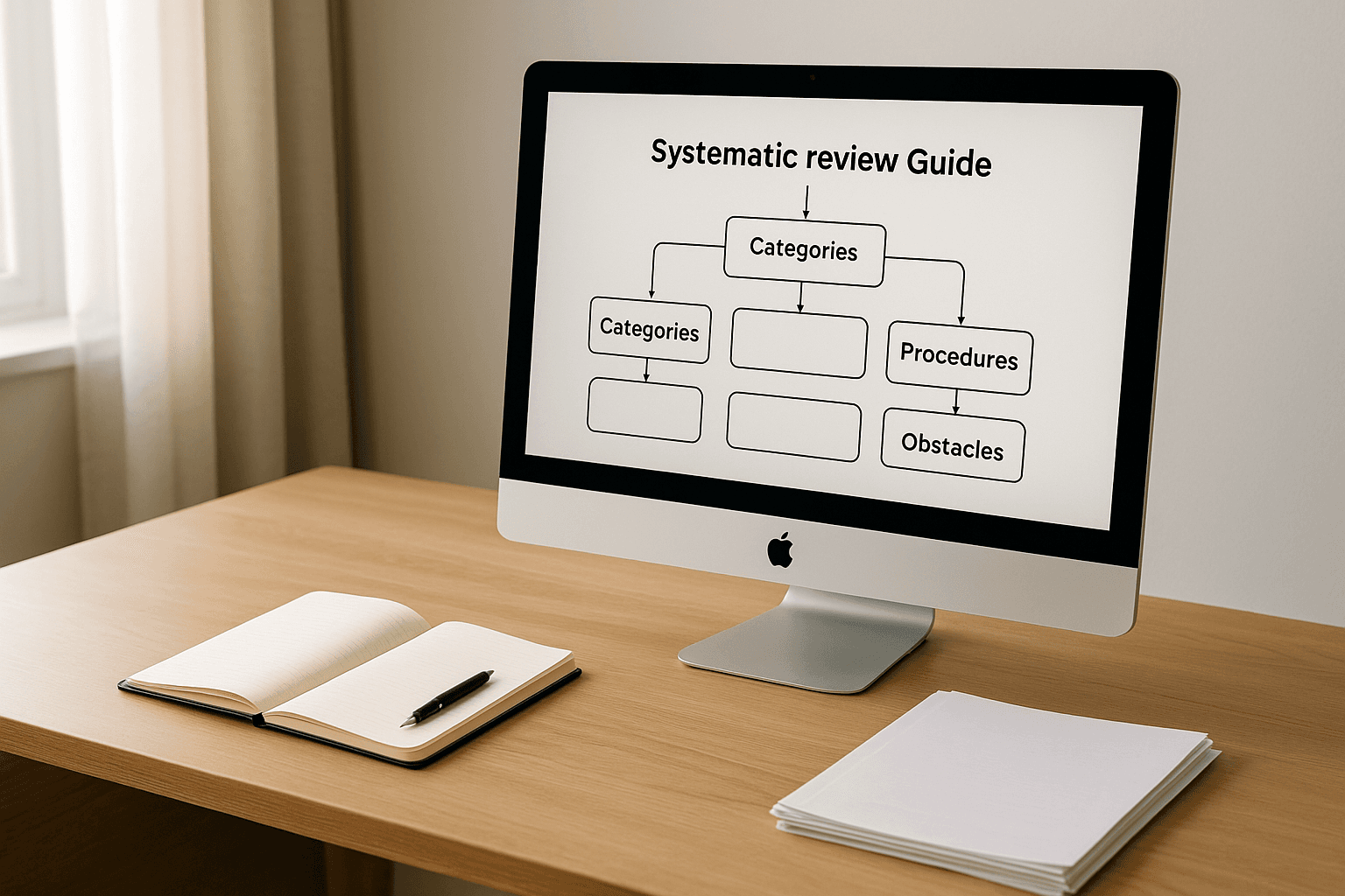 Systematic review guide | Categories, procedures, and obstacles