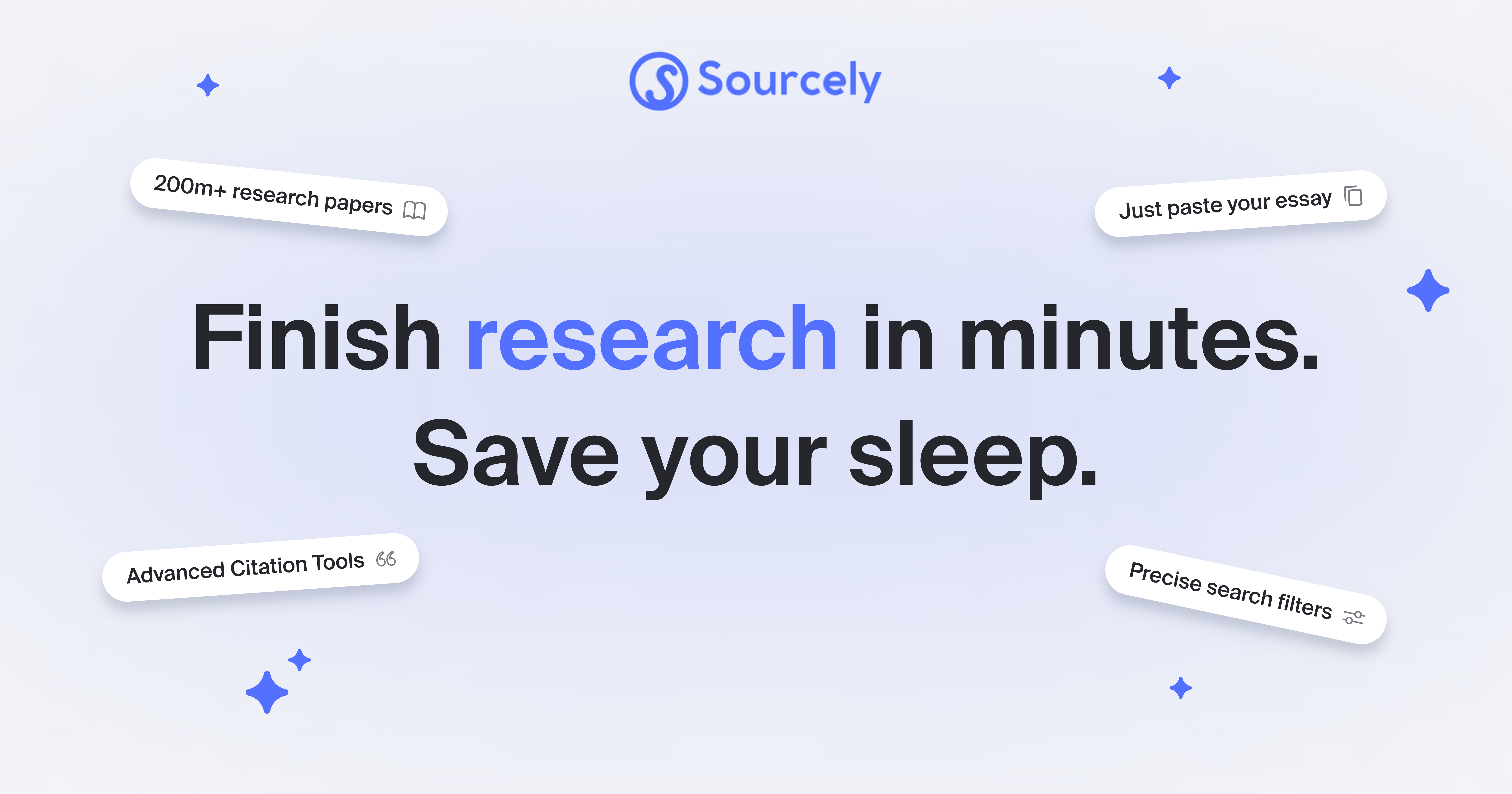 Sourcely | Find Academic Sources with AI